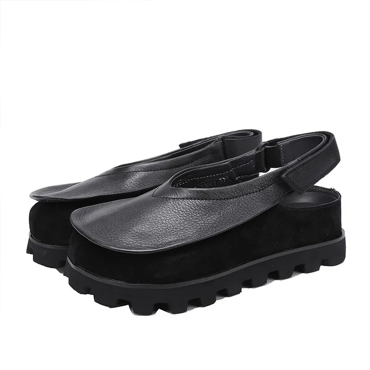 Visionary Leather Slingbacks