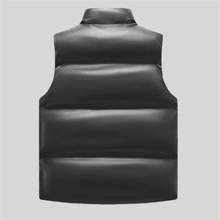 Bronx Brushed Leather Vest