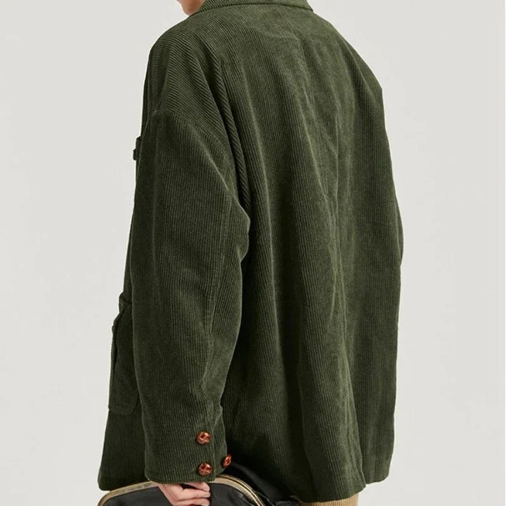 Yukio Retro Corduroy Blazer
