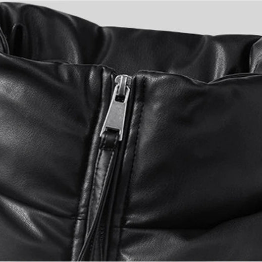 Bronx Brushed Leather Vest