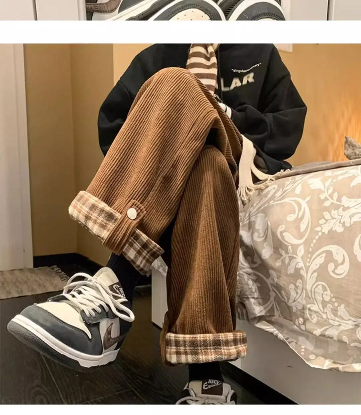 Heritage Corduroy Plaid Pants