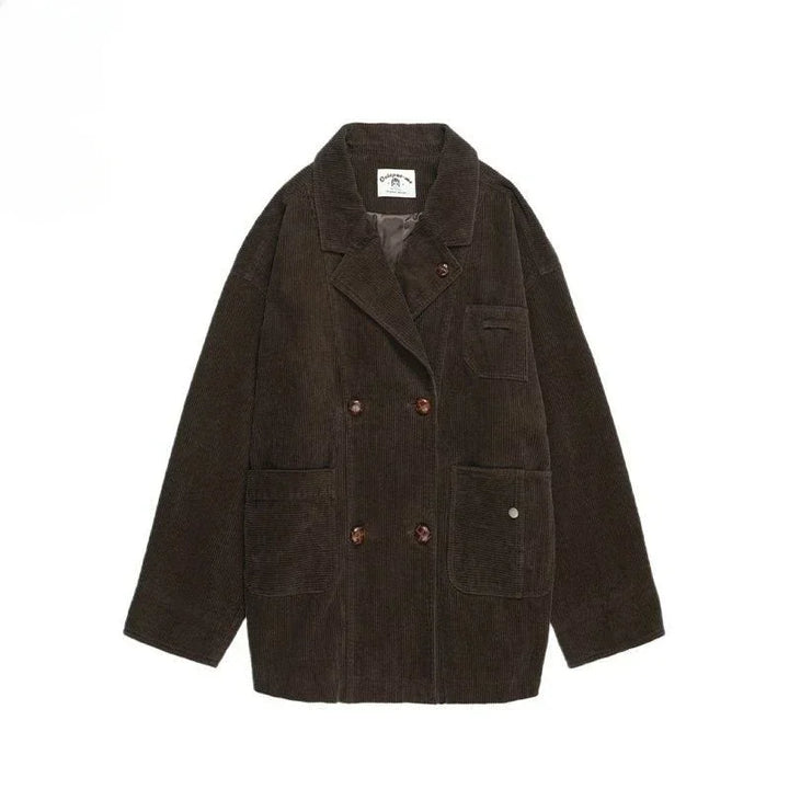 Yukio Retro Corduroy Blazer