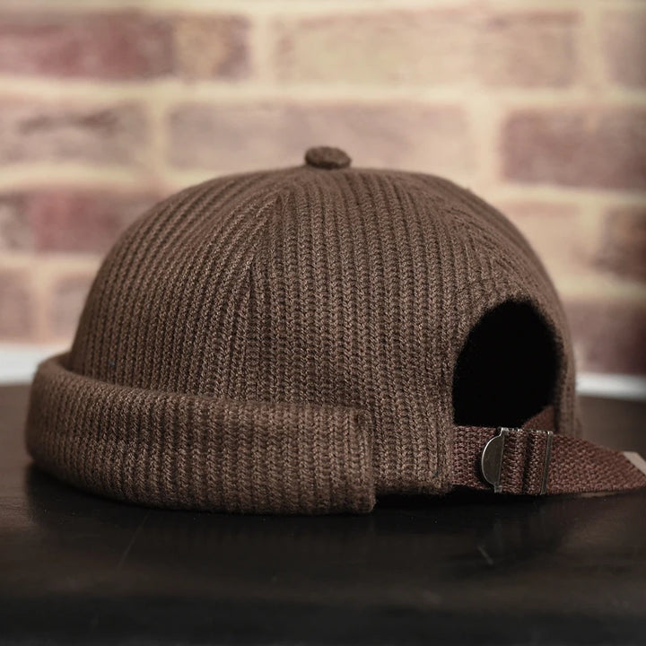 Retro Biker Brimless Winter Hat