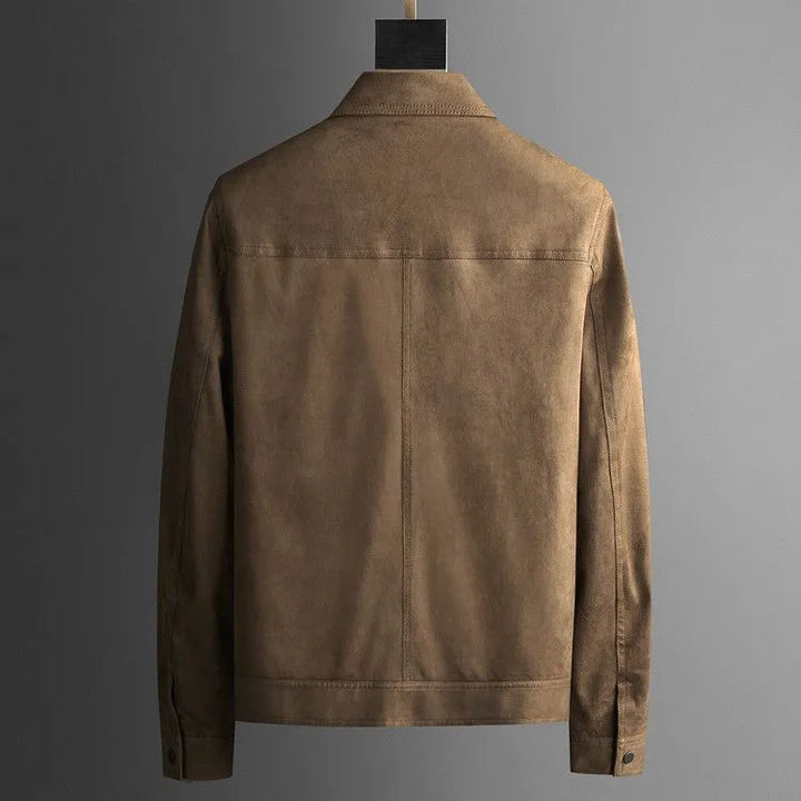 Jack Harrington Genuine Suede Leather Coat