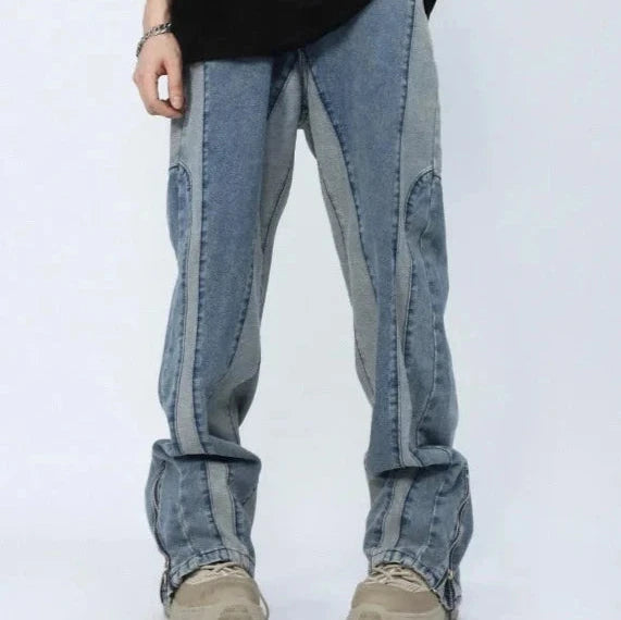 Patchwork Maverick Jeans